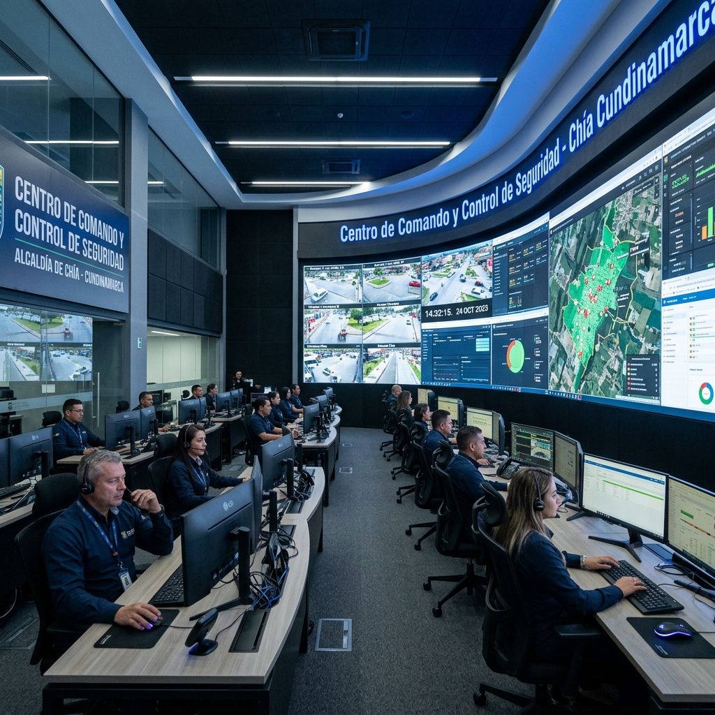 Centro de monitoreo inteligente Chía